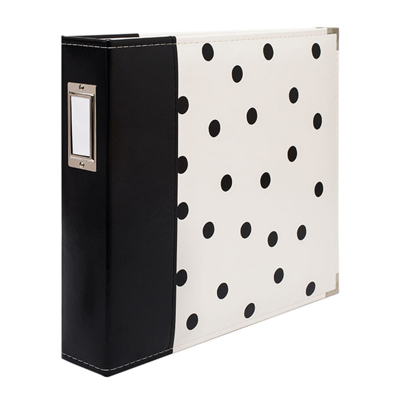 12x12 album | We R Memory Keepers - 12 x 12 Designer Album - Dot - Pink